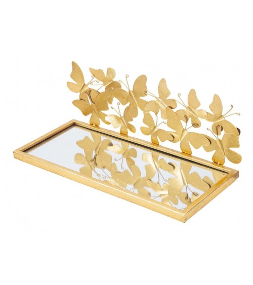 Bedside Shelf Butterflies Set 2 pieces 43X19.2X16.5 cm - Mauro Ferretti -  - 8024609355646