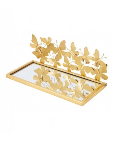 Bedside Shelf Butterflies Set 2 pieces 43X19.2X16.5 cm - Mauro Ferretti -  - 8024609355646