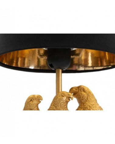 Papageien-Nachttischlampe, Durchmesser 20 x 39 cm- Mauro Ferretti - 
