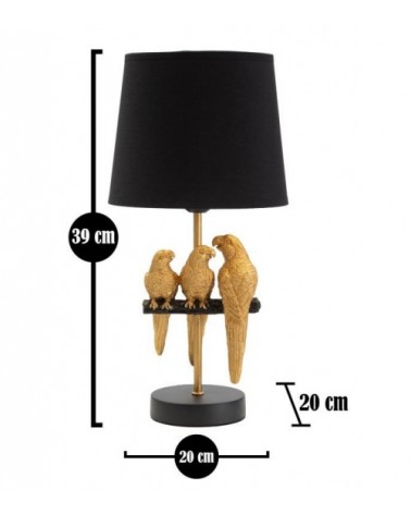 Parrot Bedside Lamp Cm Diameter 20X39- Mauro Ferretti -  - 8024609357411