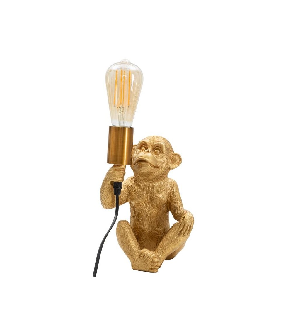 Lampada Da Tavolo Monkey Cm 17X14,5X25- Mauro Ferretti - 