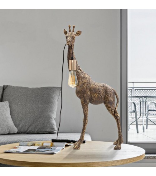 Giraffe Table Lamp 40X22X80 Cm - Mauro Ferretti -  - 8024609357305