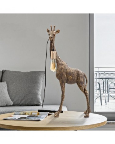 Giraffen-Tischlampe 40 x 22 x 80 cm – Mauro Ferretti - 