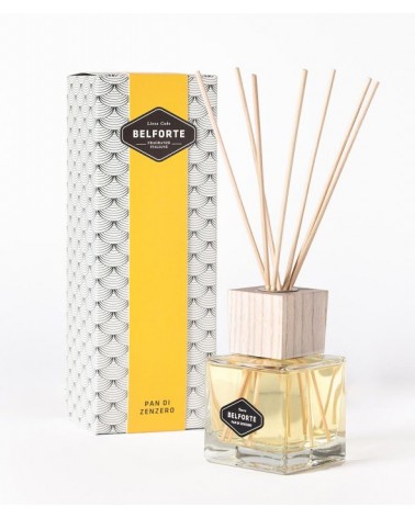 Home Fragrance with White Cube Gingerbread Sticks 200 ml - Belforte -  - 