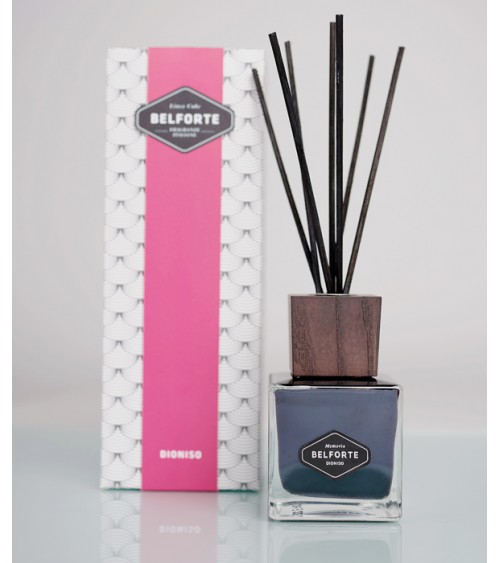 Home fragrance with sticks Black Cube Dionysus 200 ml - Belforte