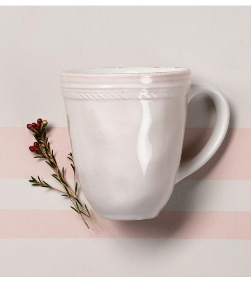 Provencal Style Mug with Pink Shades