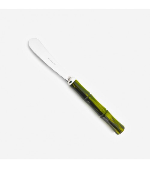 Couteau à Pâté' en Bambou - Rivadossi Sandro - vert olive