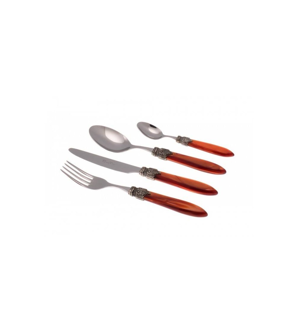 Set 4pcs Table Place Colored Mother of Pearl Cutlery Rivadossi - Laura -  - 