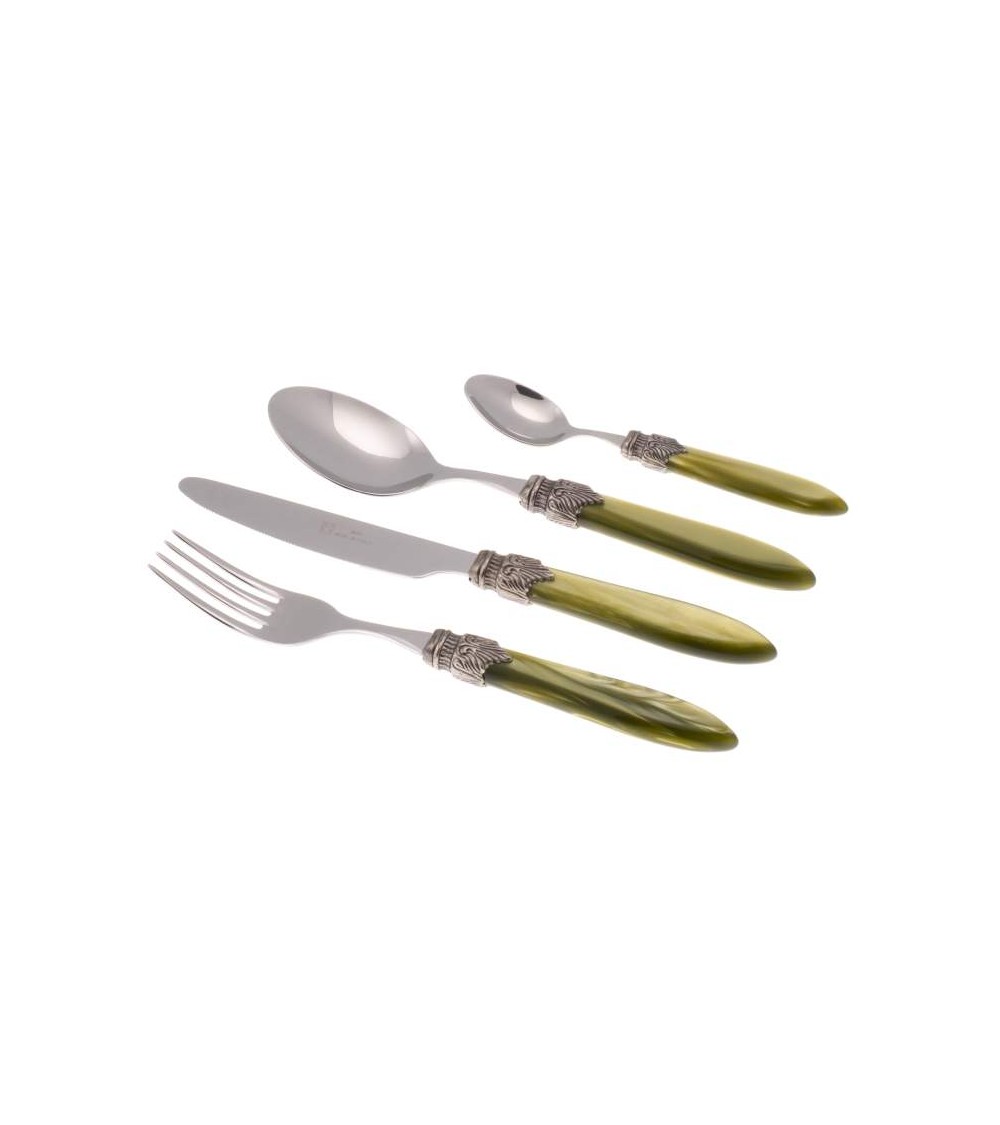Set 4pz Posto Tavola Posate Colorate Madreperla Rivadossi - Laura - 