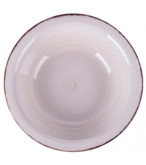 Modern Colored Plate Service 12 pcs in stoneware, 4 different table settings, Baita Acquerello - Multicolor -  - 