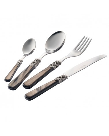 Eme Posaterie - Ginevra Set 49 Pieces Colored Cutlery in Case -  - 