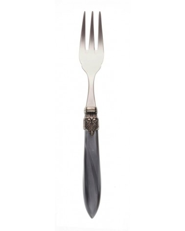 Set of 6 Fish Forks - Laura - Pearly Handle - Rivadossi Sandro -  - 