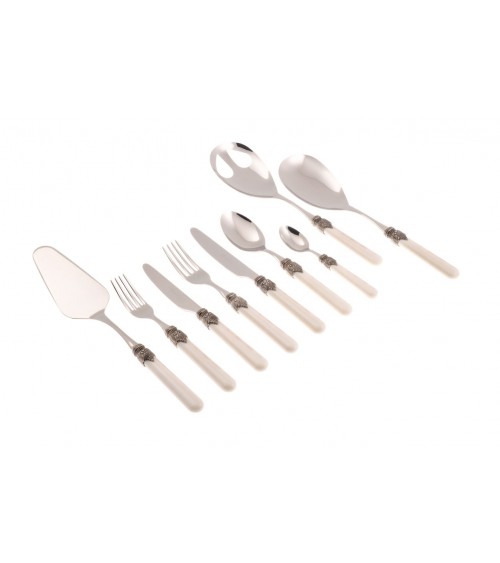 Rivadossi Farbiges Besteckset 75-teilig - Vintage - 