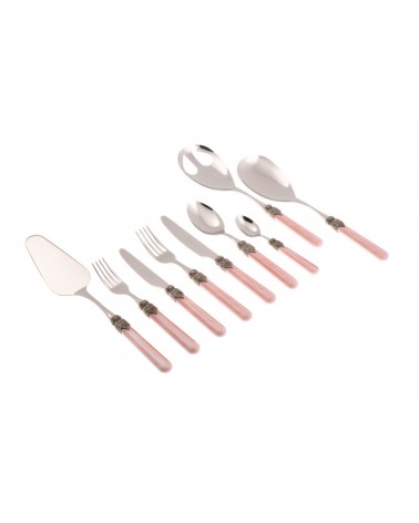 Rivadossi Farbiges Besteckset 75-teilig - Vintage - 