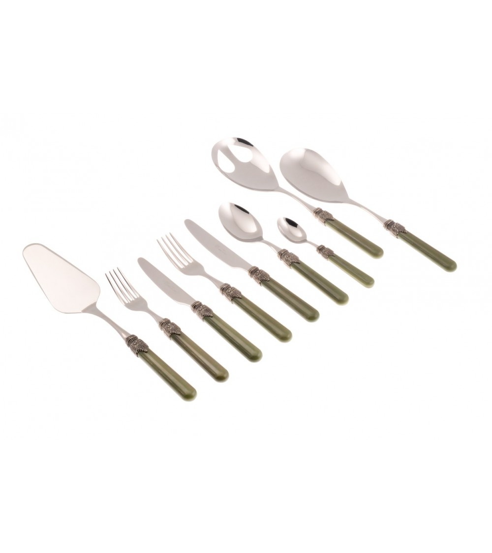 Rivadossi Farbiges Besteckset 75-teilig - Vintage - 