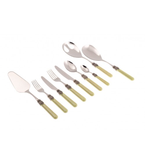 Rivadossi Colored Cutlery Set 75 Pieces - Vintage -  - 