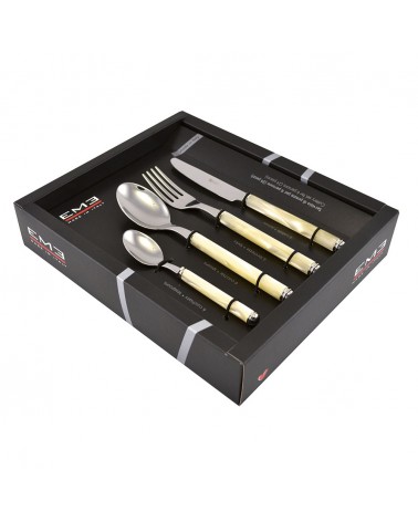 Eme Posaterie - Mirage Set 24 Pieces Colored Cutlery in Showcase Packaging -  - 