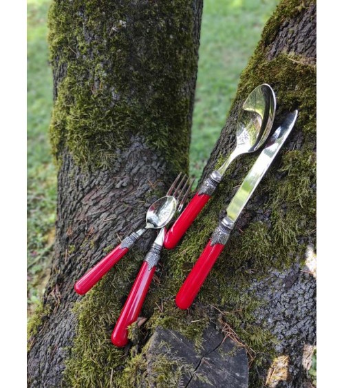 Couverts classiques Rivadossi - Ensemble de 4 couverts de table pour 1 personne -