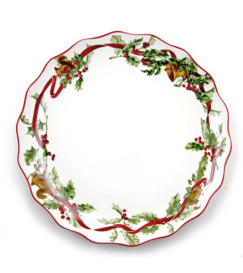 "Christmas Carol" Porcelain Dinner Set 18 Pieces - Royal Family -  - 