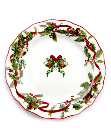 "Christmas Carol" Porcelain Dinner Set 18 Pieces - Royal Family -  - 