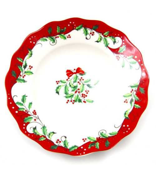 18-teiliges Porzellangeschirr "Christmas" - Royal Family - 