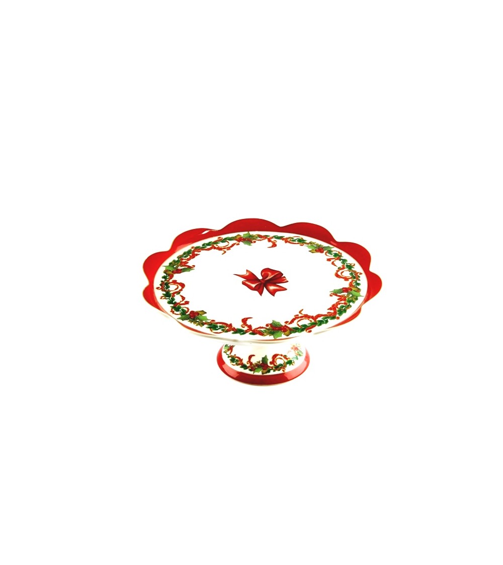 Alzatina Grande in Ceramica "Christmas" - Royal Family - 