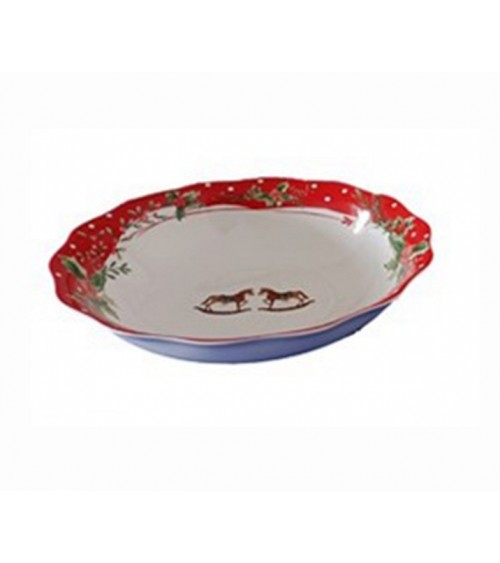 "Christmas Dream" Ceramic Christmas Salad Bowl - Royal Family