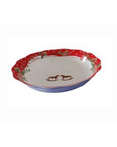 "Christmas Dream" Ceramic Christmas Salad Bowl - Royal Family -  - 