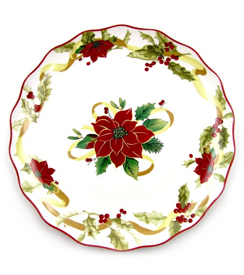Service de table de Noël en porcelaine "Christmas Star" 18 pièces - Royal Family - 