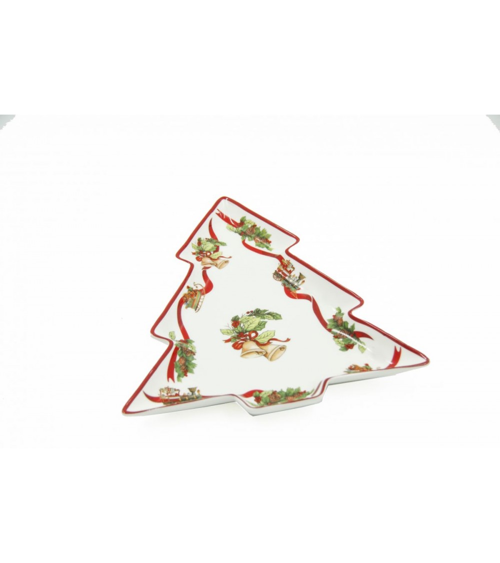 "Christmas Wishes" Ceramic Tree Baking Dish - Royal Family -  - 