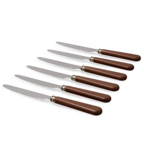 Set 6-teiliges Mistral Tafelmesser - Modernes Besteck - Rivadossi Sandro -