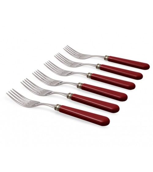 Set 6pcs Mistral Table Fork - Modern Cutlery - Rivadossi Sandro -  - 