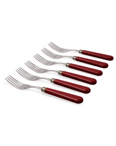 Set 6-teilig Mistral Tafelgabel - Modernes Besteck - Rivadossi Sandro - 