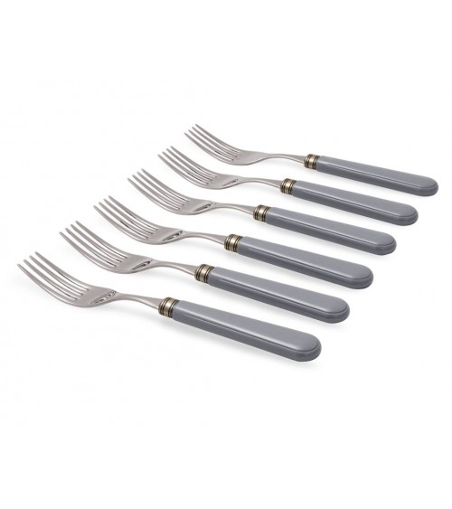 Set 6pcs Mistral Table Fork - Modern Cutlery - Rivadossi Sandro -  - 