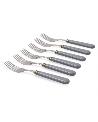 Set 6pcs Mistral Table Fork - Modern Cutlery - Rivadossi Sandro -  - 