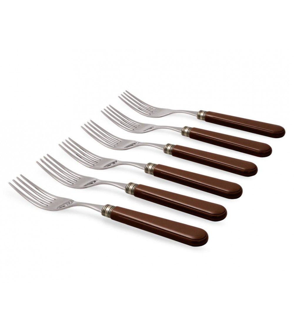 Set 6-teilig Mistral Tafelgabel - Modernes Besteck - Rivadossi Sandro - 