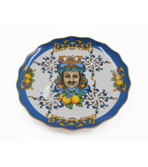 Servizio Piatti in Porcellana "Profumo di Sicilia" 18 Pezzi - Royal Family - 