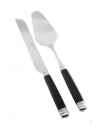Posate Colorate Moderne Rivadossi - Rossini set 2pz Coltello e Pala Dolce - 