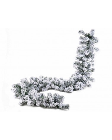 Extra Snow Covered Artificial Garland to Hang -  - 