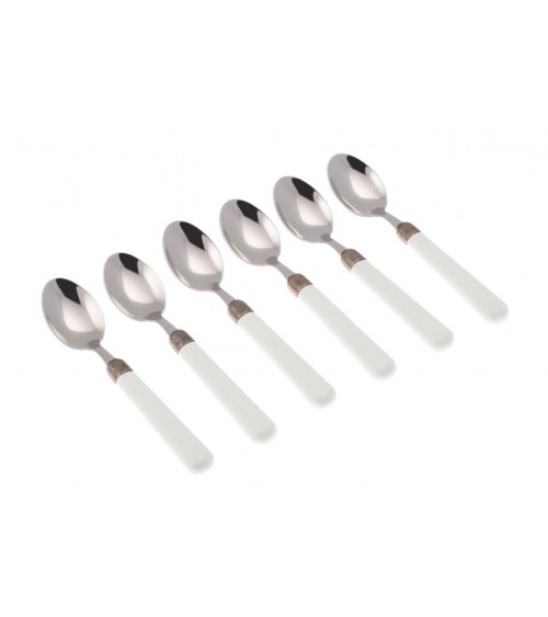 Set mit 6 Kaffeelöffeln – Osteria Modern Coloured Cutlery - 
