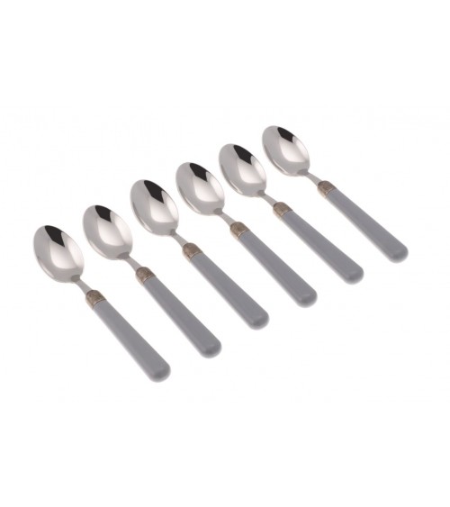 Set mit 6 Kaffeelöffeln – Osteria Modern Coloured Cutlery - 