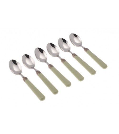 Set mit 6 Kaffeelöffeln – Osteria Modern Coloured Cutlery - 