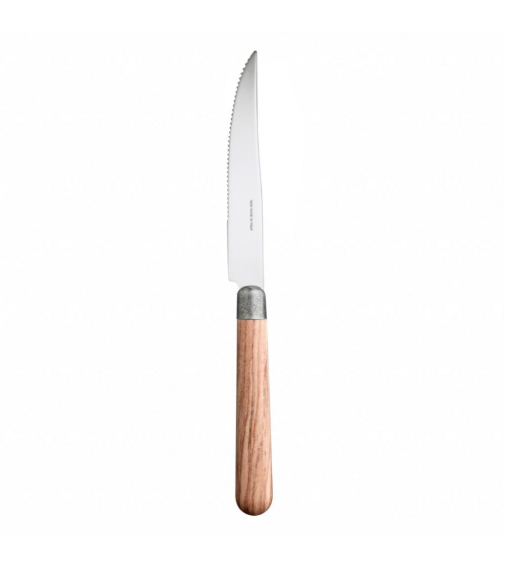 Coffret de 6 pièces couteau à steak Cortina imitation bois - Rivadossi Sandro - 