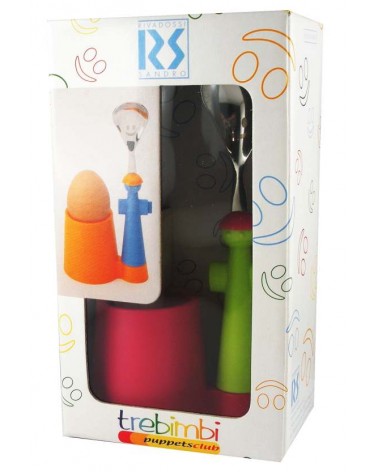Portautovo with puppets spoon - Children's Pappa - Rivadossi Sandro -
