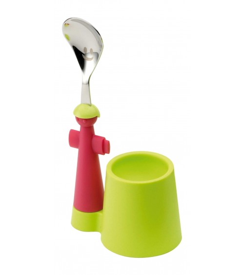 Portautovo with puppets spoon - Children's Pappa - Rivadossi Sandro -