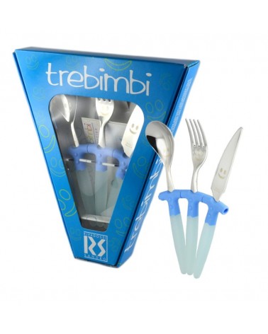 Posatine Colorate Bambini Set 3pz Trebimbi - Rivadossi Sandro - 