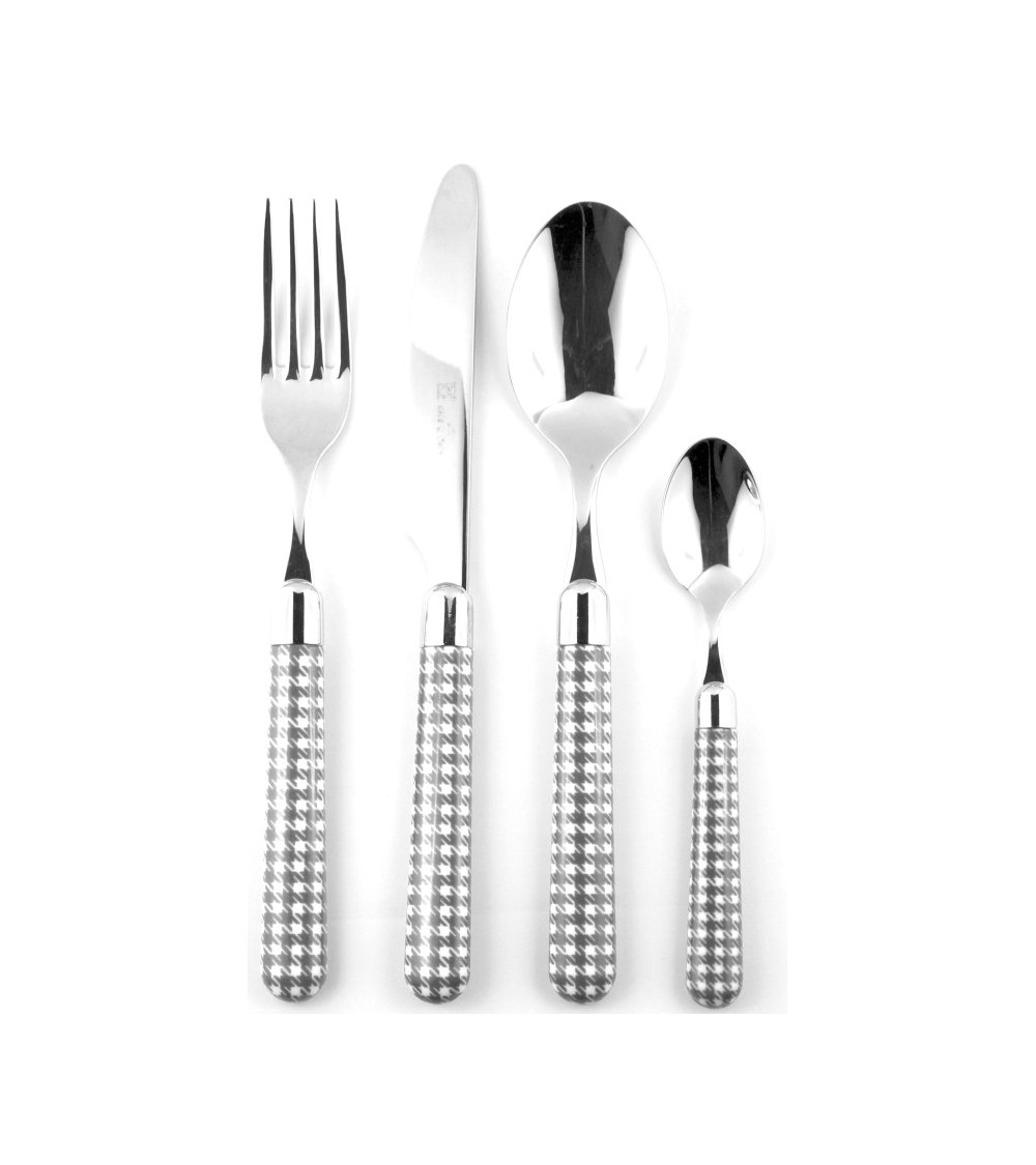 Naif Pied De Poule Set 4pz Posto Tavola - Rivadossi Sandro - 