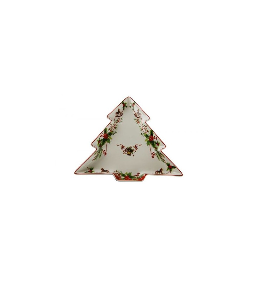"Jingle Bells" Ceramic Tree Roaster - Royal Family -  - 