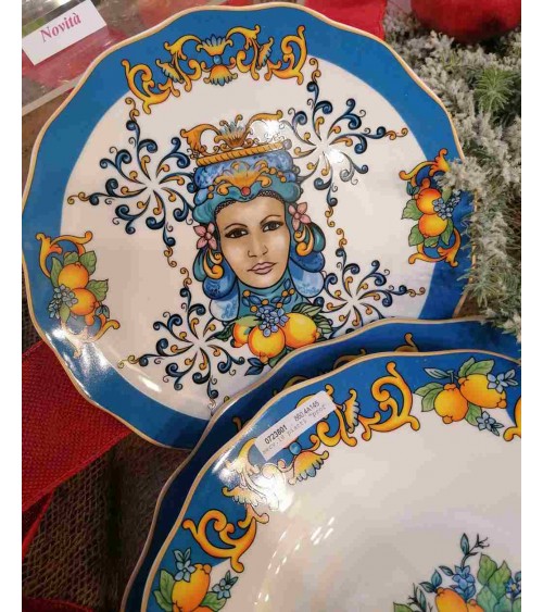 Porcelain Dinner Set "Profumo di Sicilia" 18 Pieces - Royal Family - 