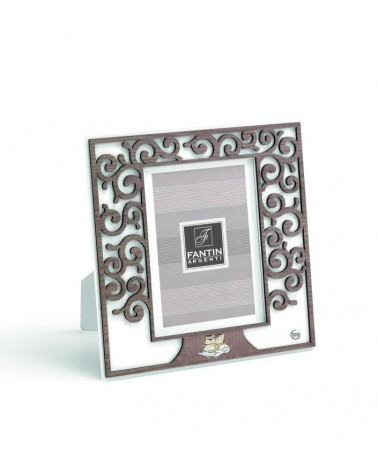 Fantin Argenti - Rectangular Photo Frame with Tree of Life and White Back 50th Anniversary cm 18 x 24 -  - 